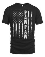 America Flag Gift For Men Father's Day T-Shirt Unisex Standard T-Shirt black s